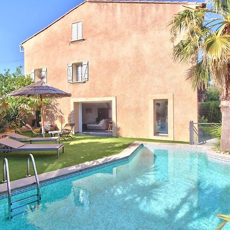 Maison avec piscine et jardin- 4 chambres 8 pers Cuers Extérieur photo